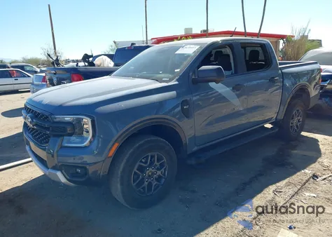 2024 Ford Ranger Xlt from USA, damaged, VIN 1FTER4HH0RLE21984